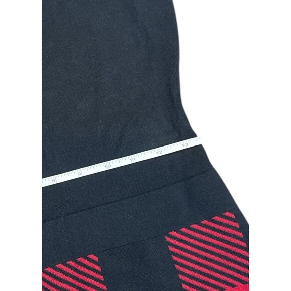 Lauren Ralph Lauren Sweater Dress Black Red Buffalo Plaid XS Preppy Designer - Picture 5 of 9